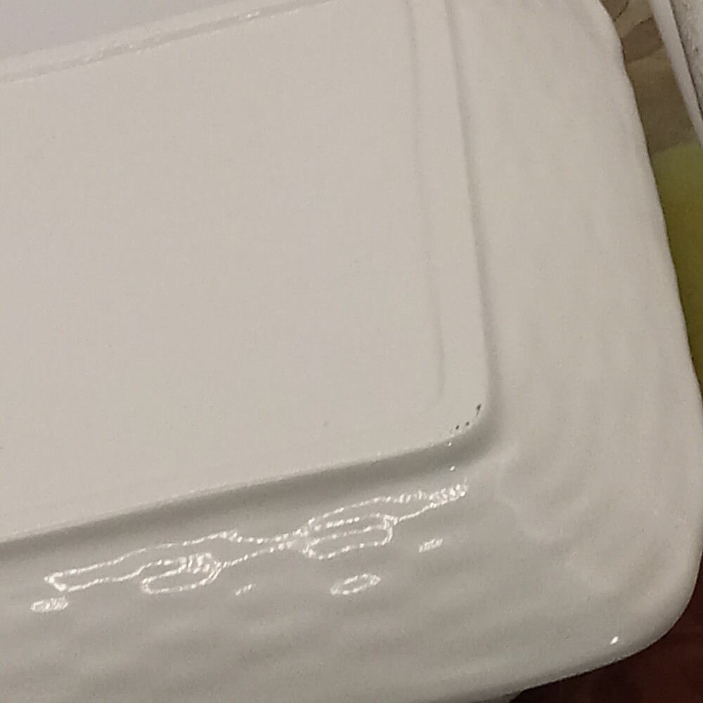 BRIGGS POTTERY Sculpted Vegetable Serving Platter Dip Cup Signed 12" Charcuterie - Picture 12 of 15